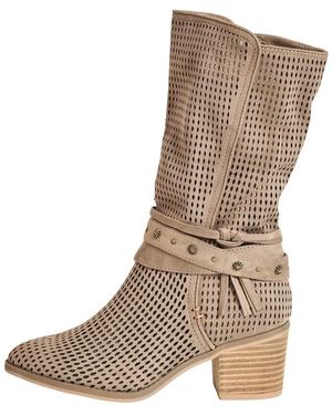 Refresh Cowboy Boots - Marron