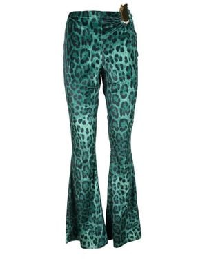 Alberto Audenino Wide Trousers - Green