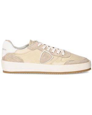 Philippe Model Städtischer sneaker mit minimalistischem design - Weiß