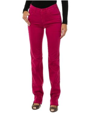 Armani Jeans Straight Trousers - Red