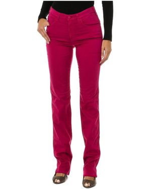 Armani Jeans Vielseitige Lange Hose Mit Elastischem Stoff - Rot