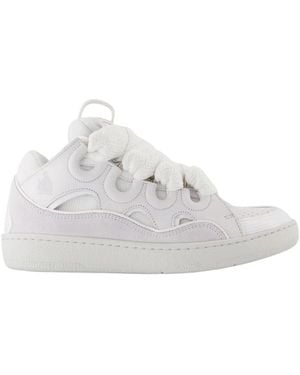 Lanvin Curb Trainers - White