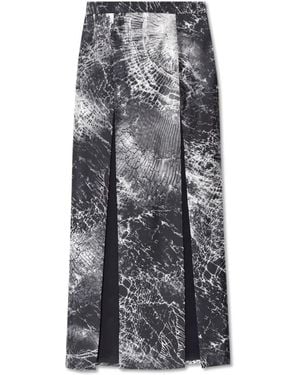 McQueen Maxi Skirts - Grey