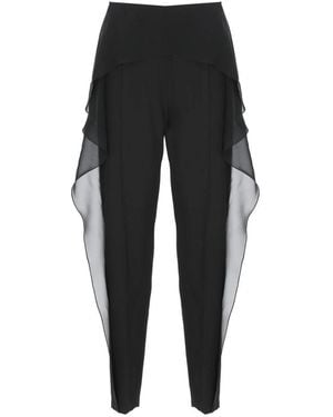 Lanvin Straight Trousers - Negro