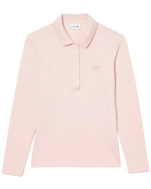 Lacoste Polo Shirts - Pink