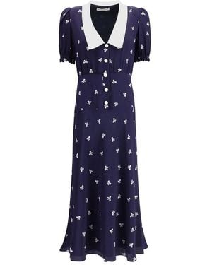 Alessandra Rich Maxi Dresses - Blu