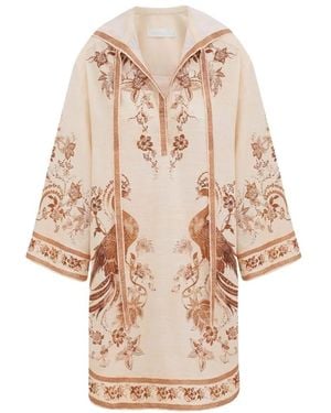 Zimmermann Midi Dresses - Naturel