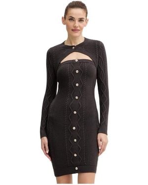 Guess Knitted Dresses - Negro