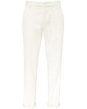 Dondup Straight Pants - White