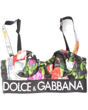 Dolce & Gabbana Flowers Bra - Meerkleurig