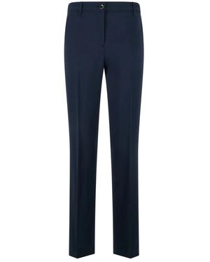 Nine:inthe:morning Straight Trousers - Blue