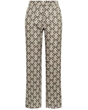 Maliparmi Cropped Trousers - Neutro