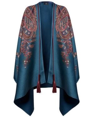 Etro Capes - Blue
