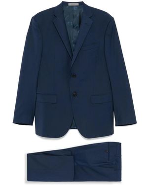 Corneliani Single Breasted Suits - Blu