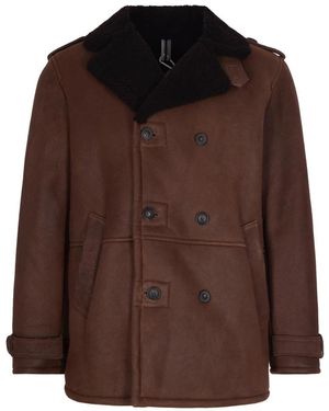 DFOUR® Leather Jackets - Marron