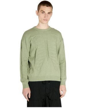Fa Round-Neck Knitwear - Green
