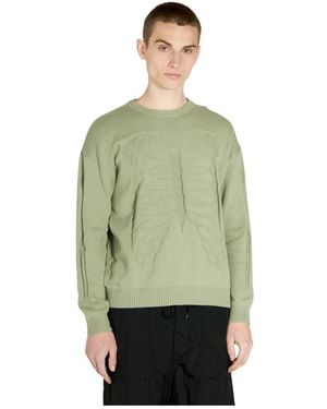 Fa Round-Neck Knitwear - Green