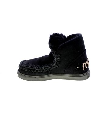 Mou Winter Boots - Black