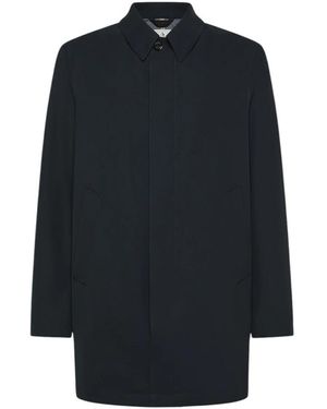 Peuterey Jassen ,Blauw ,Polyester Hinnoya Tx Trenchcoat - Zwart