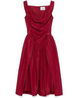 Vivienne Westwood Abito Midi - Rosso