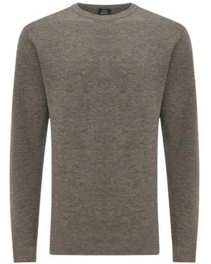 Genti Wool Roundneck Knit - Grijs