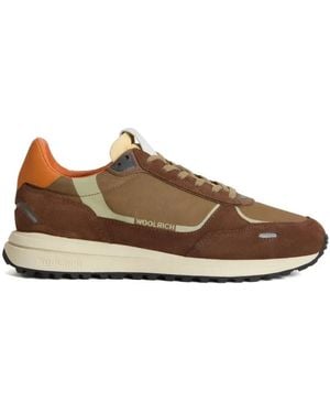 Woolrich Retro Sneaker - Bruin