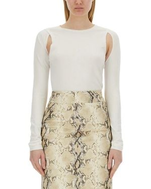 Helmut Lang Long Sleeve Tops - Neutro