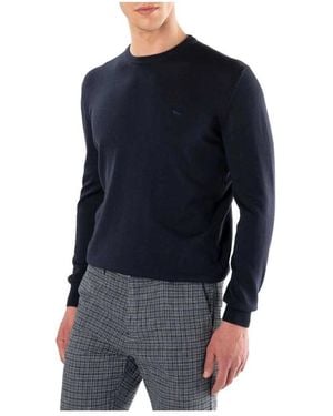 Harmont & Blaine Grundlegende Kontrast Int. Collo Hemd - Blau