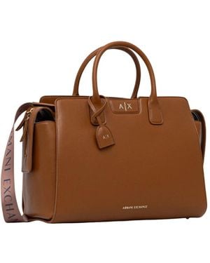 ARMANI EXCHANGE Handbags - Brown