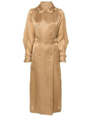 Max Mara Trench Coats - Naturel