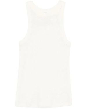 Co. Sleeveless Tops - White