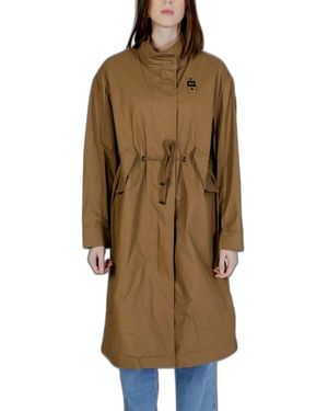 Blauer Parkas - Bruin