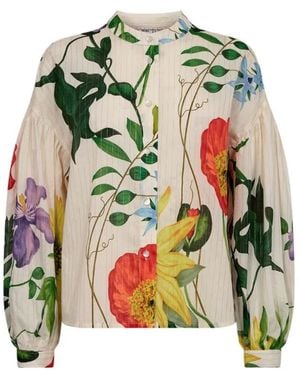 Numph Nubelisa Bluse - Grün
