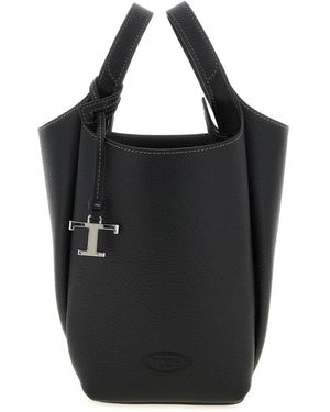 Tod's Mini Bucket Bag - Zwart