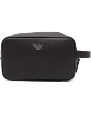 Emporio Armani Toilet Bags - Black