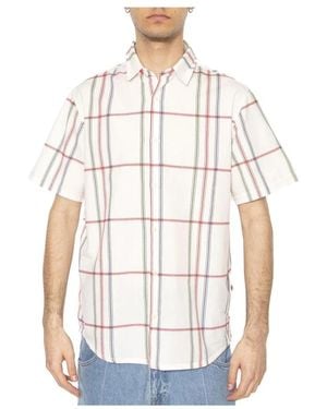 Thinking Mu Short Sleeve Shirts - Blanco