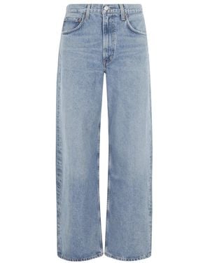 Agolde Straight Jeans - Bleu