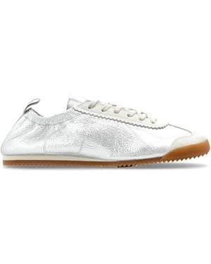 AllSaints Kenny Leather Runner Trainers - Weiß
