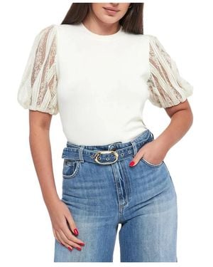 Twinset Round-Neck Knitwear - Blue