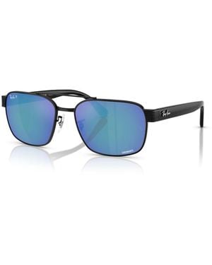 Ray-Ban Chromance Zonnebril - Blauw