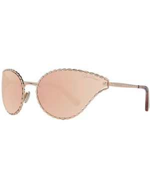 Roberto Cavalli Occhiali da sole da donna in oro rosa - Bianco
