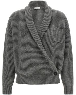 Brunello Cucinelli Cardigans - Gris