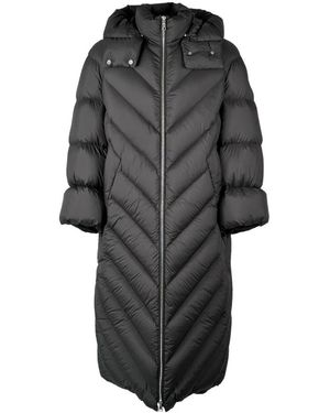 Add Oversize Gewatteerde Jas - Zwart