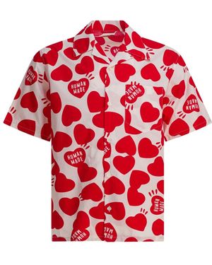 Human Made Short Sleeve Shirts - Rojo