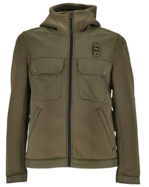 Blauer Zip-Throughs - Green