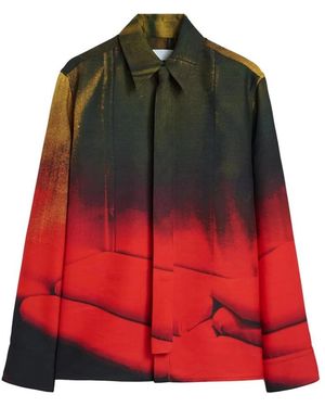 Jil Sander Casual Shirts - Rood
