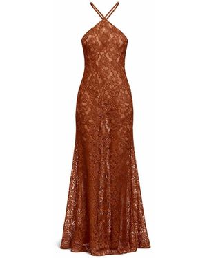 Doris S Gowns - Marrone