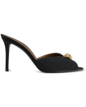 Giuseppe Zanotti Heeled Mules - Negro