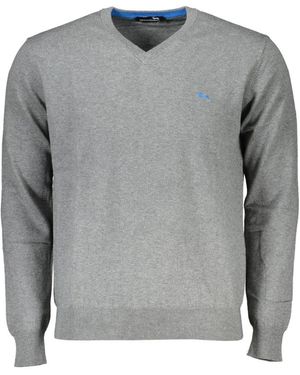 Harmont & Blaine V-Neck Knitwear - Grey