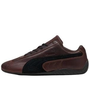 PUMA Fitness ,Bruin ,Leer Speedcat Dressed Sneakers